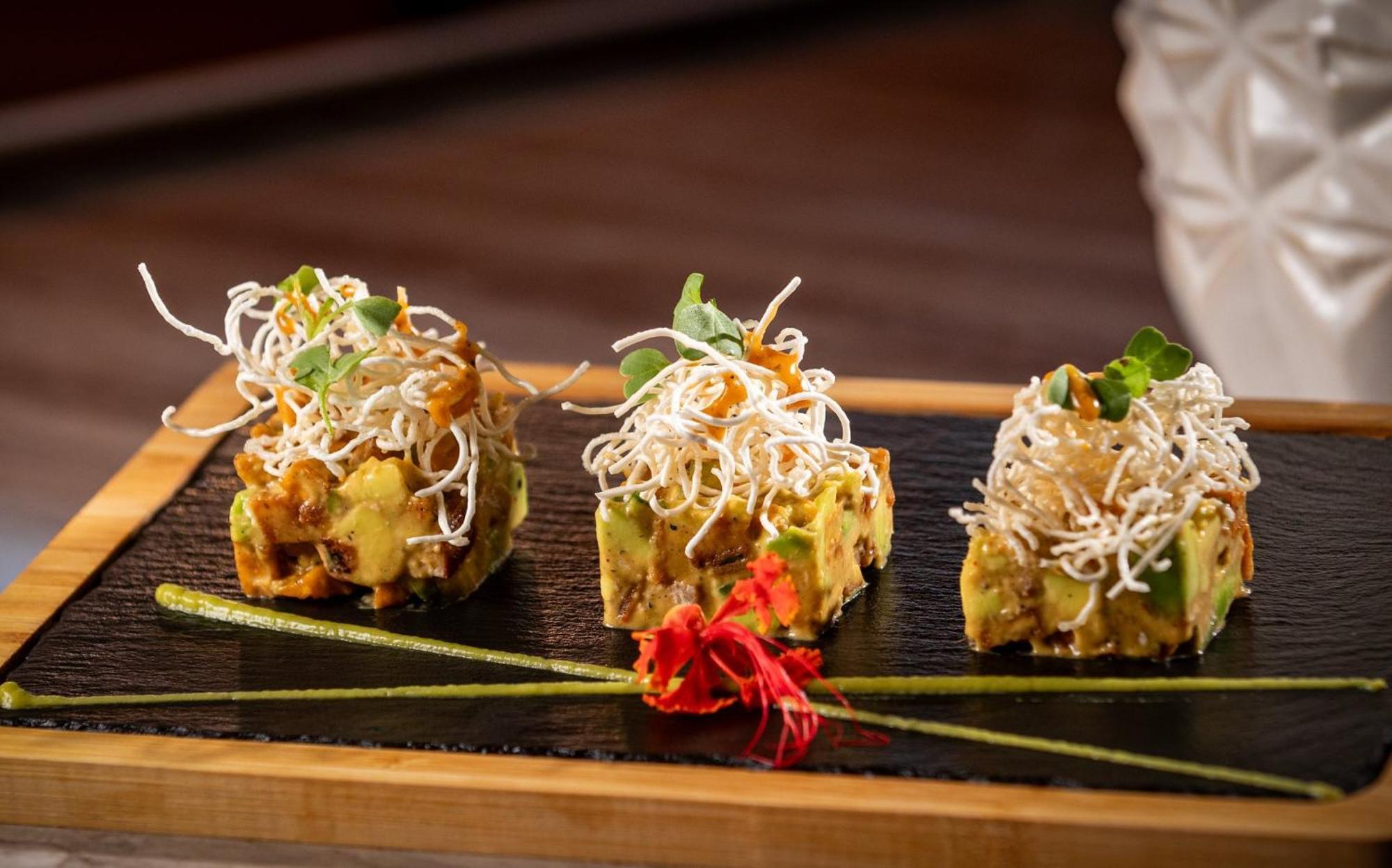 圣多明各假日套房酒店 聖多明哥 外观 照片 Avocado and bean sprouts